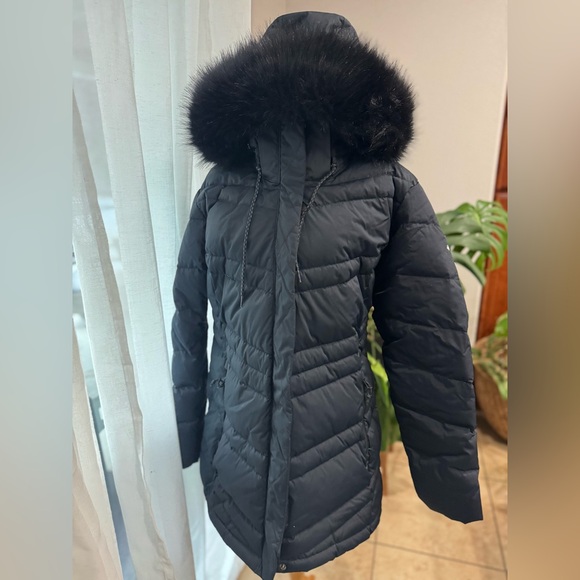 Columbia Sportswear Company women’s black quilted winter parka, size XL - Picture 1 of 8